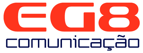 Logo EG8 Comunicação